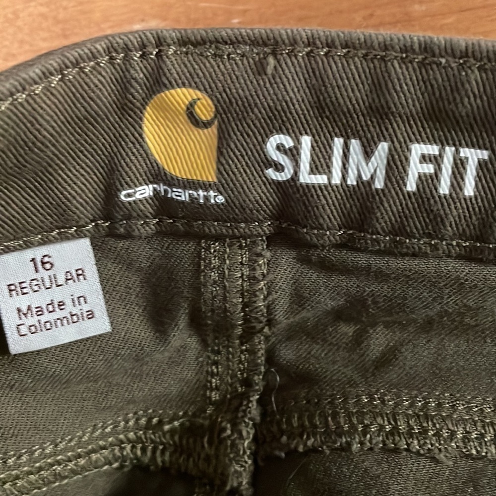 Carhartt Slim Fit Size 16 - Picture 11 of 11